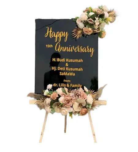 Papan Bunga Akrilik Tanjung Balai Kota Iii