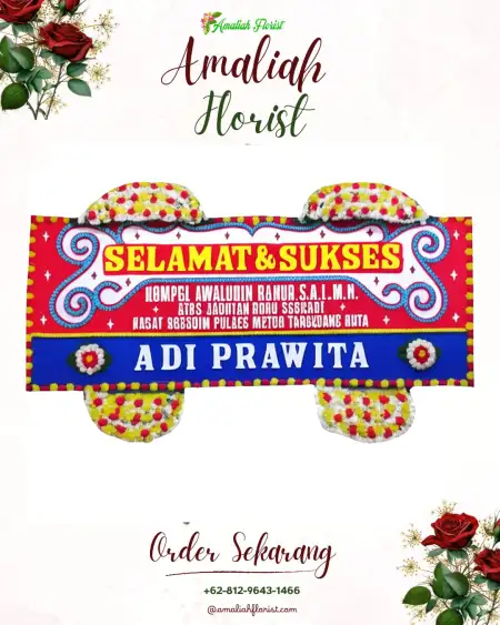 Papan Bunga Ucapan Selamat Tanjung Balai Kota Iii